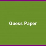 Guess Paper