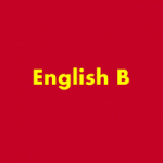 ENGLISH B