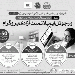 Virtual Employment Azadi Program 2020 for Free Ecommerce Training, Apply Online